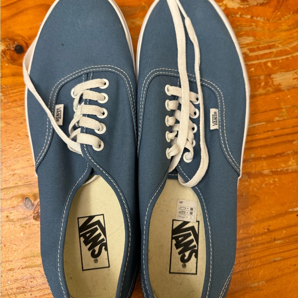 Vans Classic Navy Sneakers with White Accents